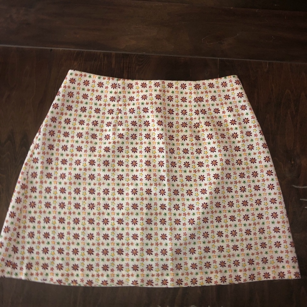 90s vintage floral skirt